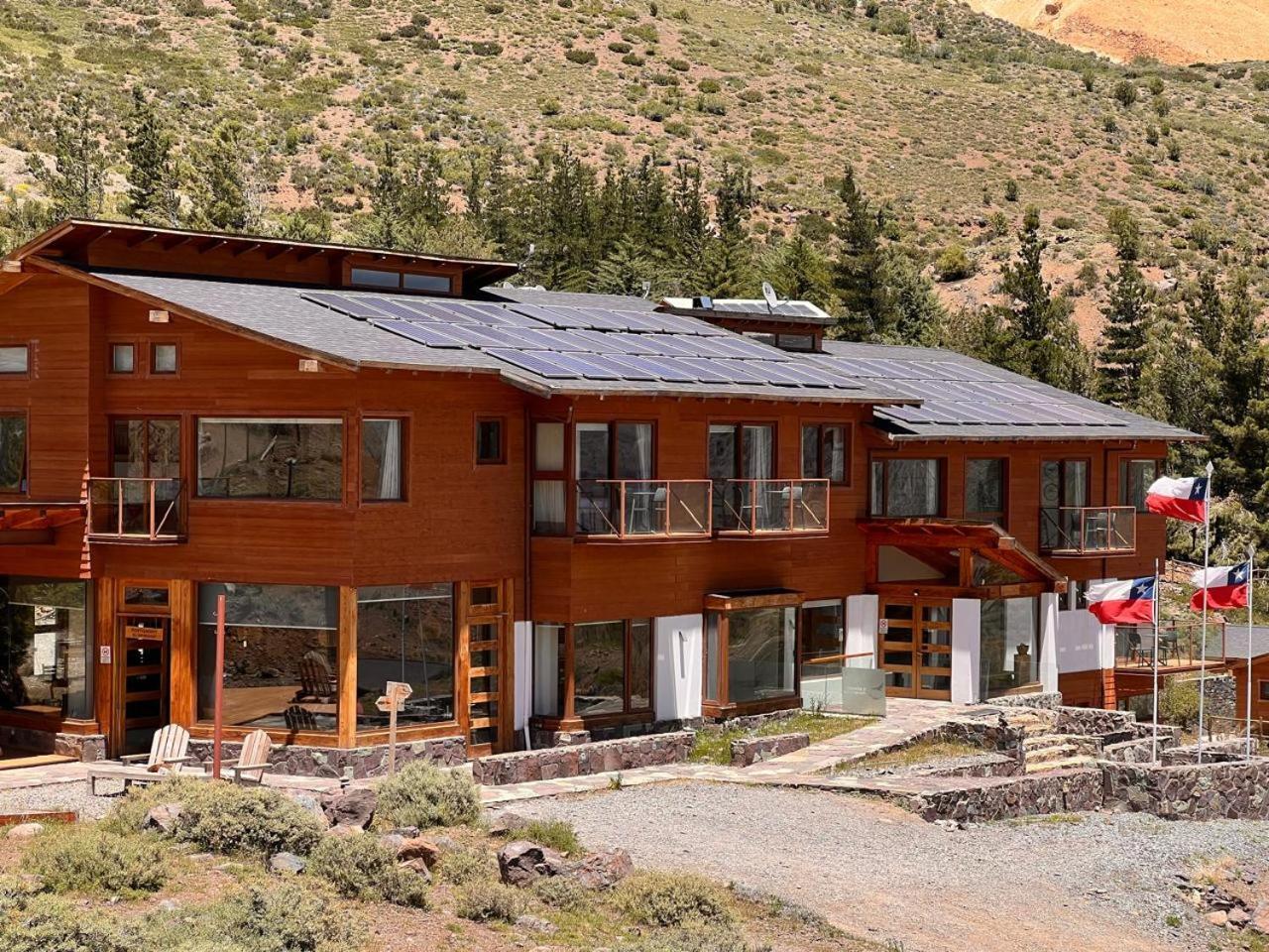 Lodge El Morado Refugio Lo Valdes Екстериор снимка