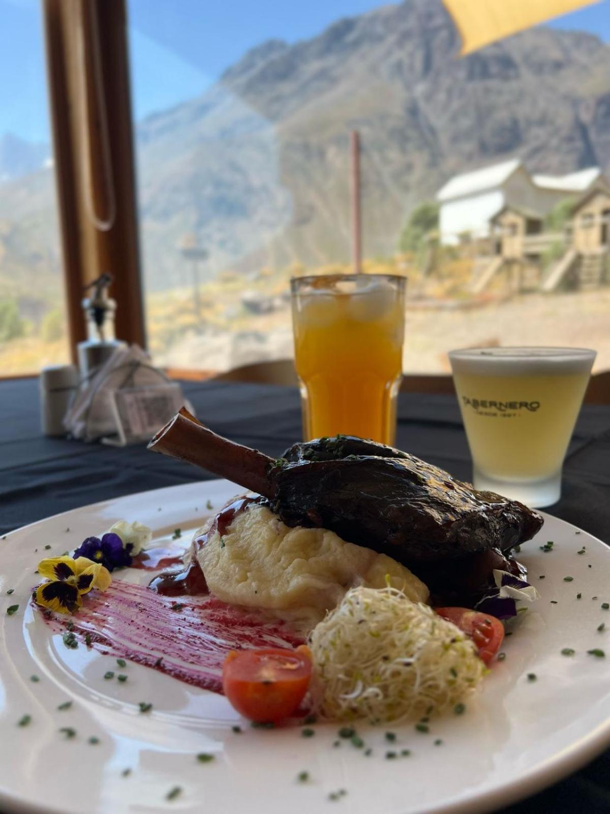 Lodge El Morado Refugio Lo Valdes Екстериор снимка