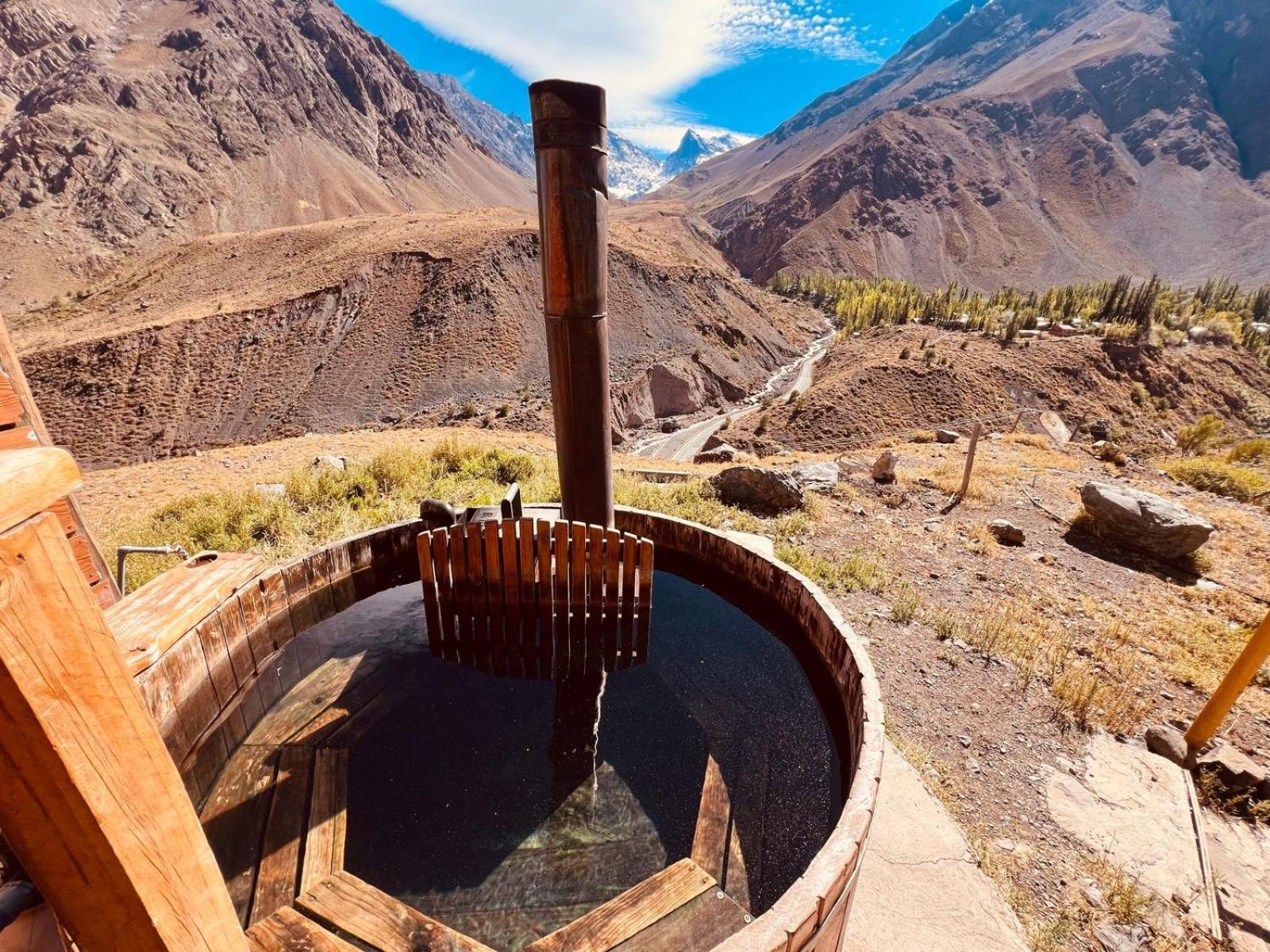 Lodge El Morado Refugio Lo Valdes Екстериор снимка