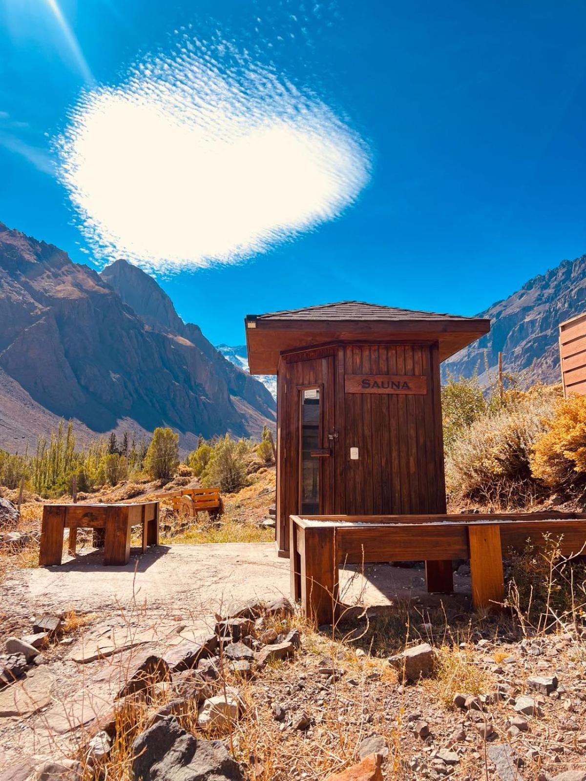 Lodge El Morado Refugio Lo Valdes Екстериор снимка